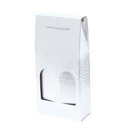 GAEM Пакет подарочный для бутылок (бумага 230г/м2, блок микс 12шт), L18 W8 H38 см, 3в.