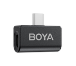 Беспроводной петличный микрофон Boya OMIC-U, двухканальный, 2.4 ГГц, TX+TX+RX, USB-C