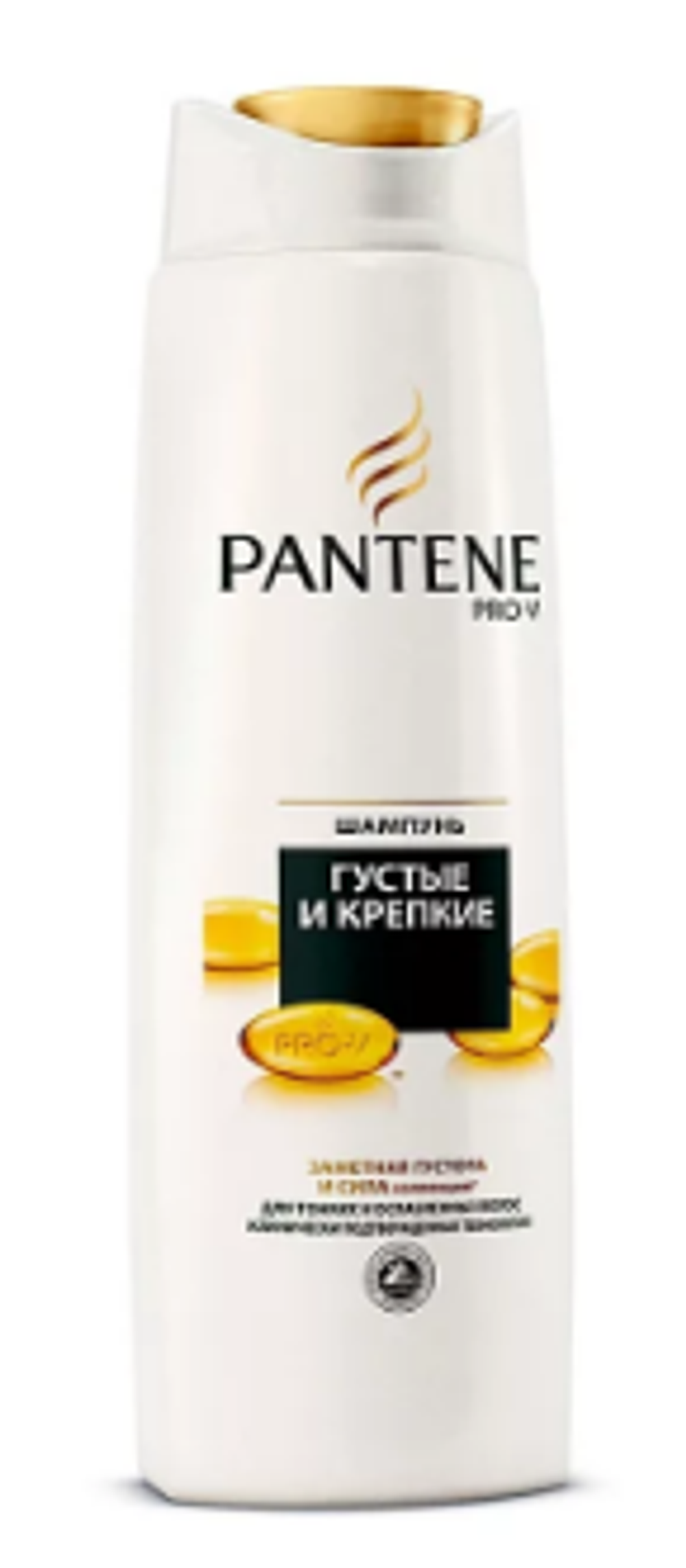 Pantene Шампунь для волос Густые и крепкие, 400 мл