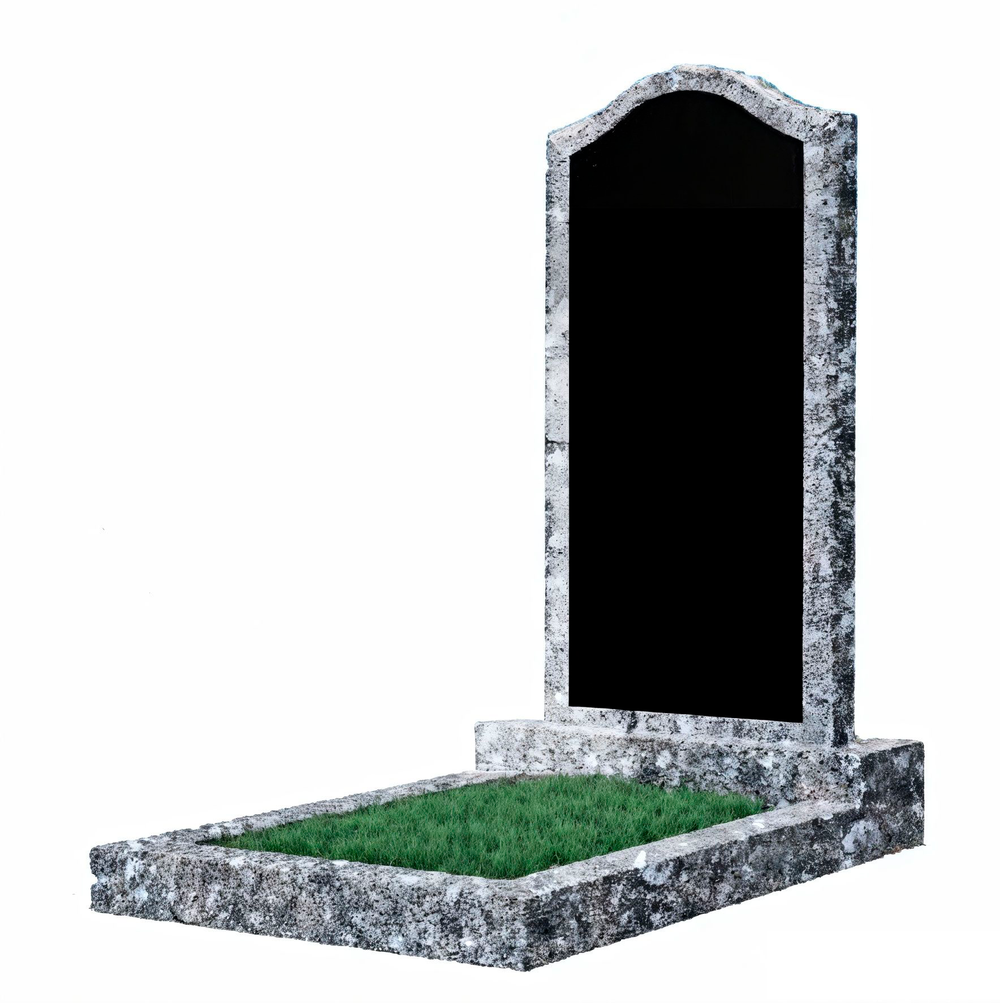 Памятник фигурный со вставкой (Black) JD-2 (комплект)