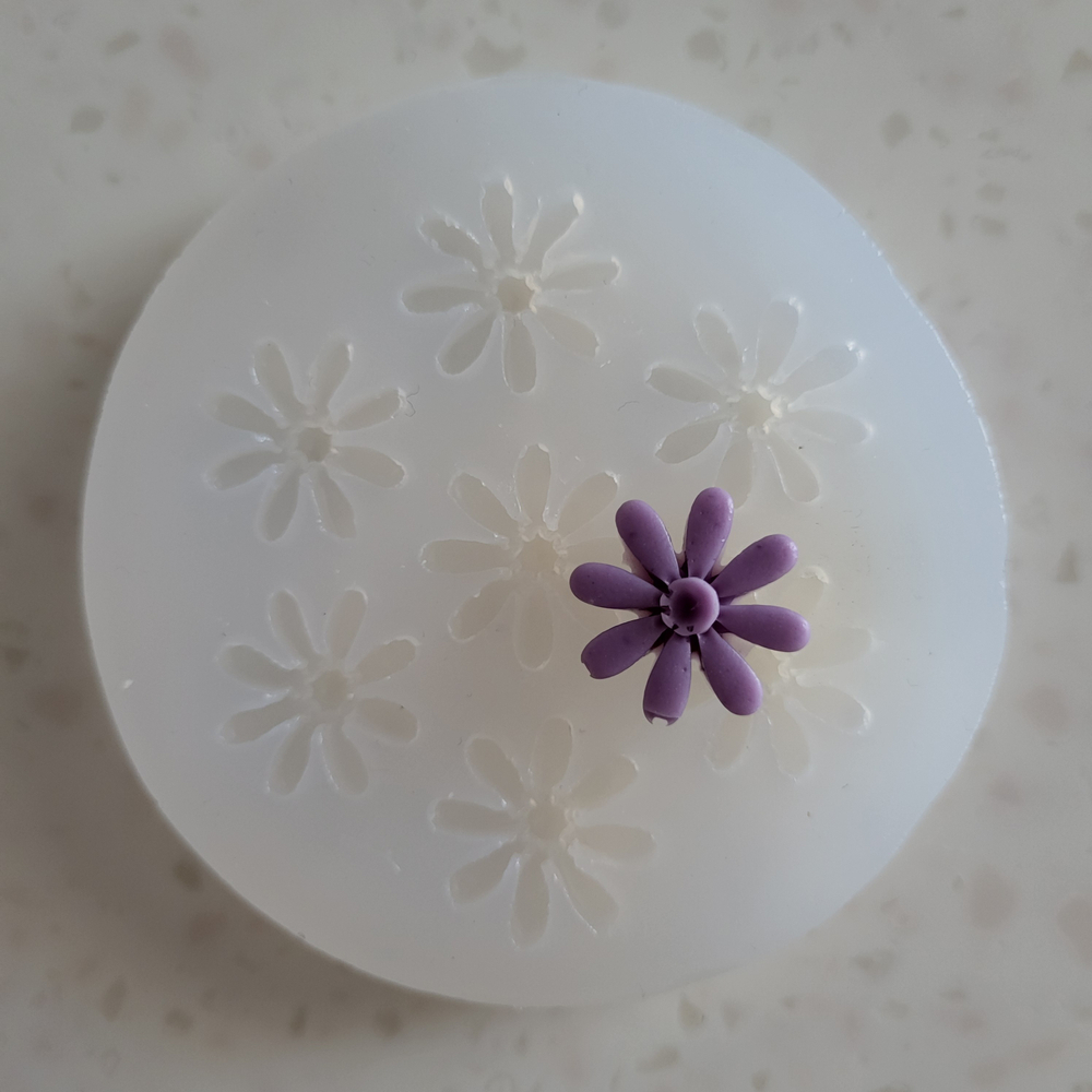 (Ликвидация) Молд Восьмилистник мини 18 мм