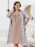 Ночная сорочка Забвение-1 Виотекс БЕЖЕВЫЙ