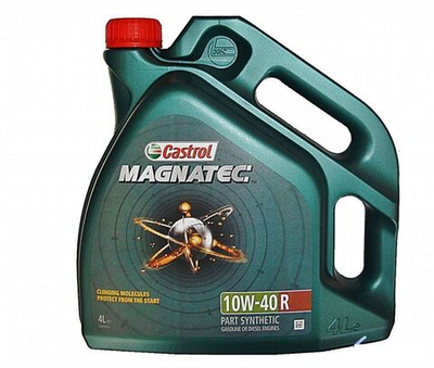 10W-40 полусентетическое моторное масло CASTROL Magnatec R (4 л)