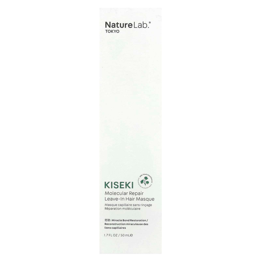 NatureLab Tokyo, Kiseki, несмываемая маска для молекулярного восстановления, 50 мл (1,7 жидк. Унции)