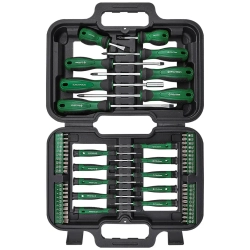 Отвертки в комплекте с битами, набор 58пр. RockFORCE RF-7058C