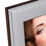 ZEP B12646 10x15 Teramo SILVER PLATED металл с посеребрением ф/рамка