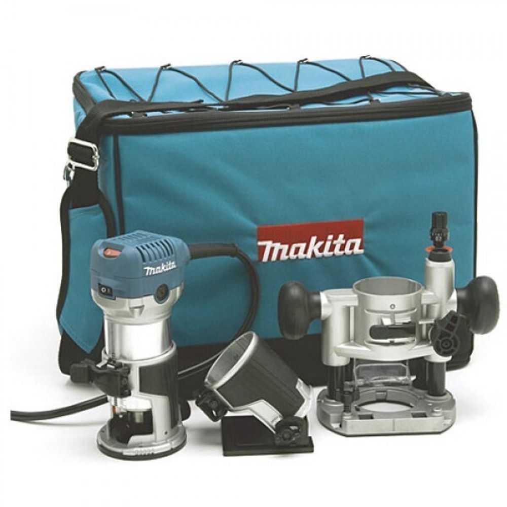 Фрезер Makita RT0700CX2 + перчатки