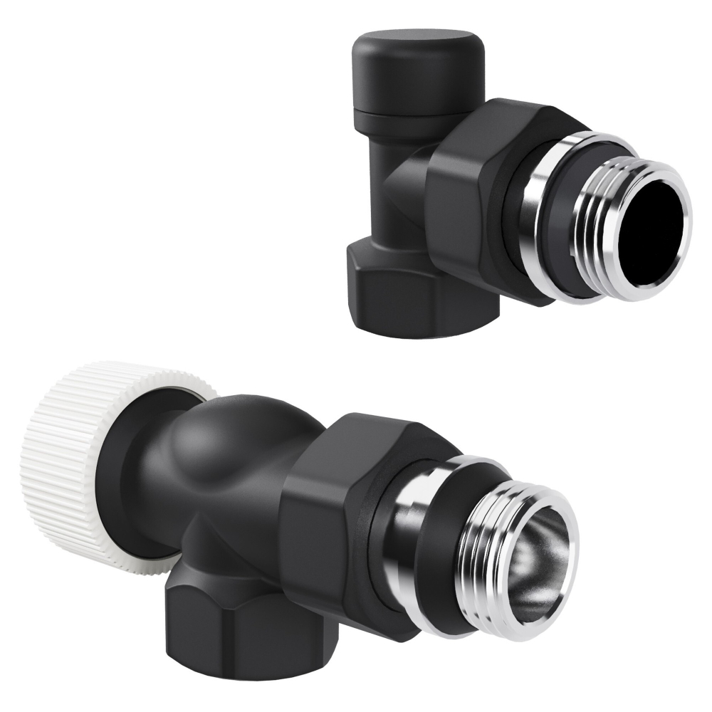 Набор термостатический осевой Royal Thermo Design 1/2quot;М30х1,5 (Черный)