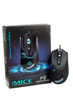Оптическая Игровая Мышь X8 6 Кнопок 3200 DPI С Подсветкой