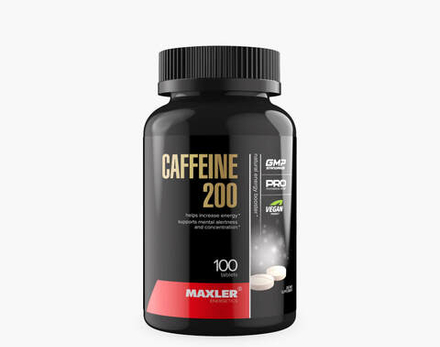 Maxler Caffeine 200 мг 100 таблеток