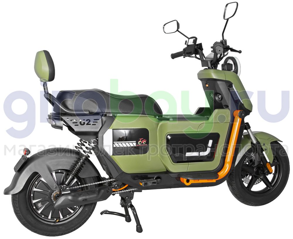 Электроскутер MAIKAOLIN U2 PRO 1500W (60V/40Ah) - Зелёный фото №10