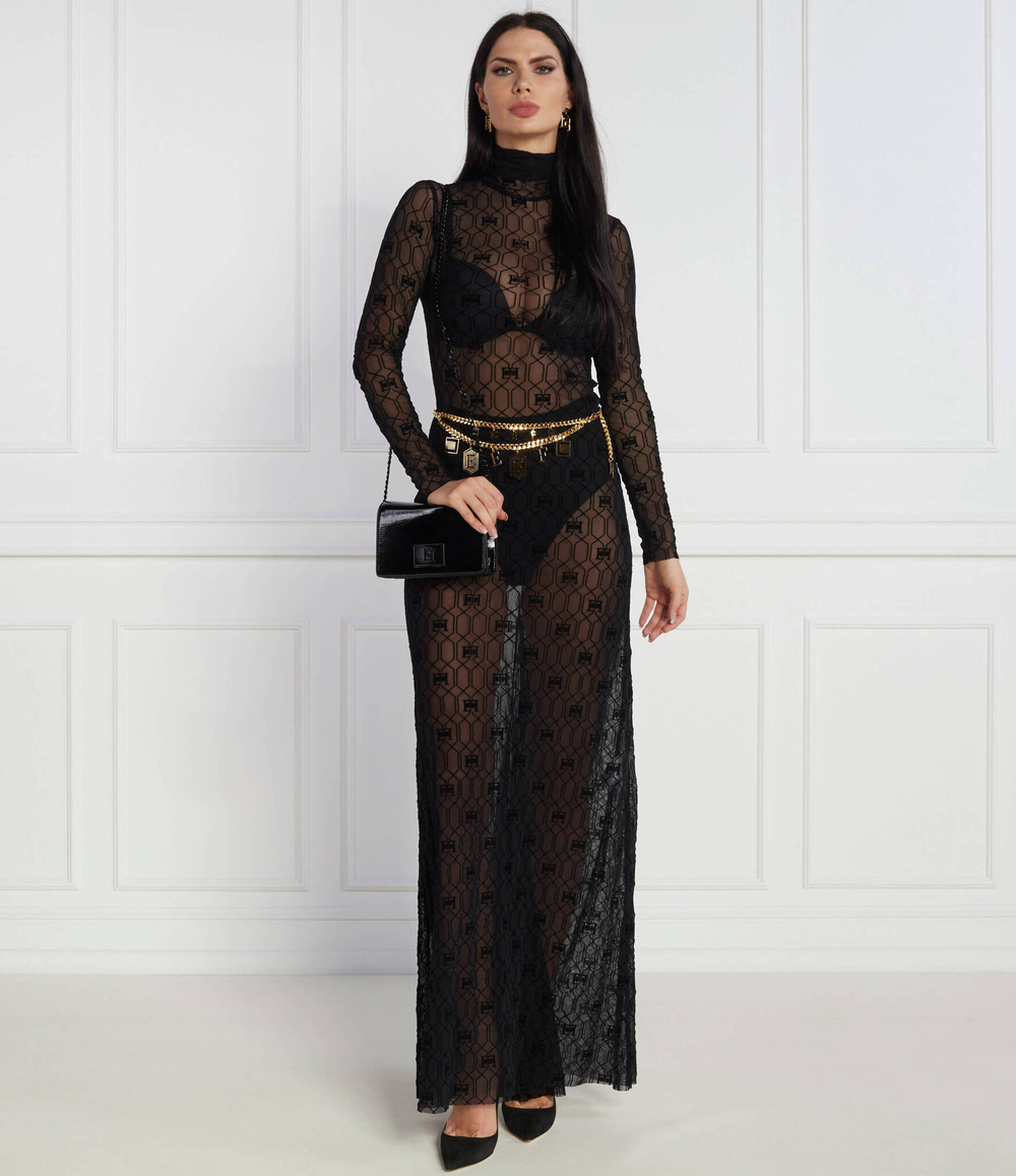 Сумка-мессенджер Elisabetta Franchi - черный(BS01A36E2)