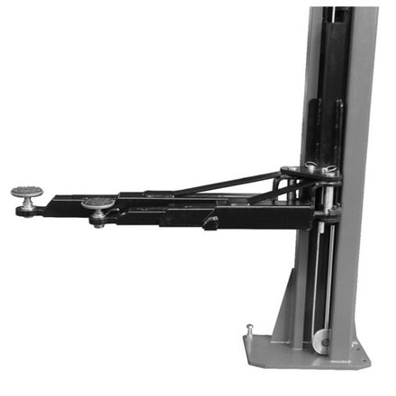 Цена на KraftWell (KRW4.2MA) Подъемник двухстоечный г/п 4200 кг электрогидравлический с развернутыми каретками