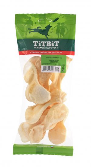 Titbit Чипсы говяжьи лакомство для собак