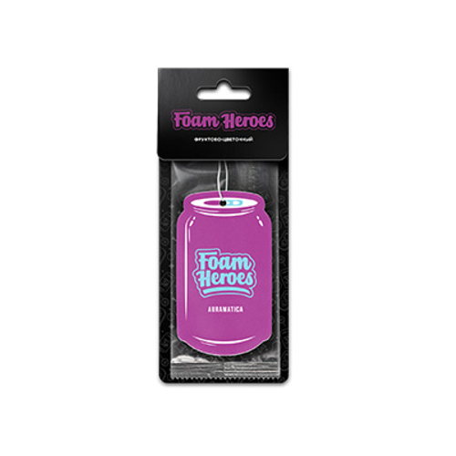 Foam Heroes Auramatica Фруктово-цветочный микс - подвесной картонный ароматизатор