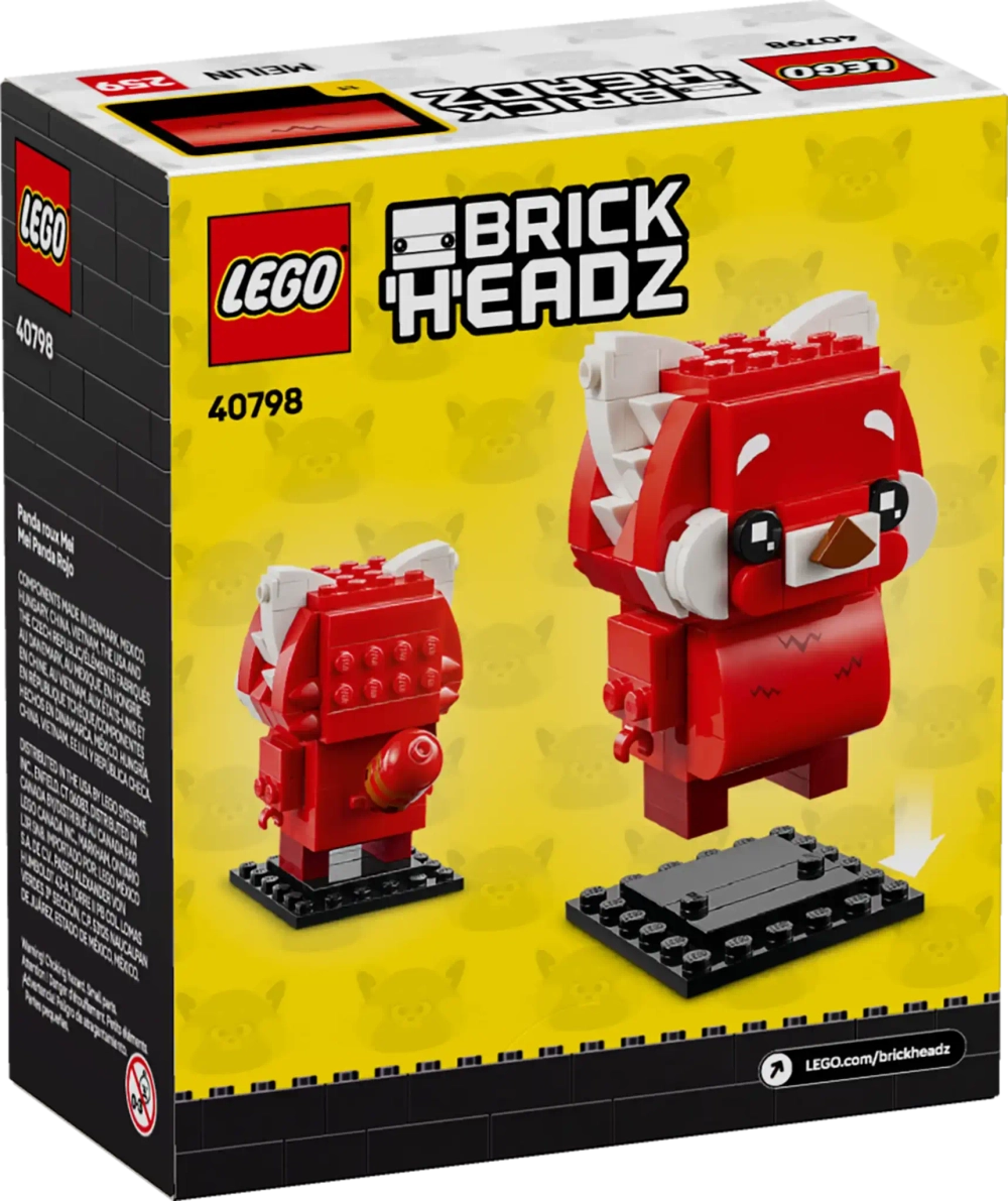 Конструктор LEGO BrickHeadz 40798 Красная Панда Мэй