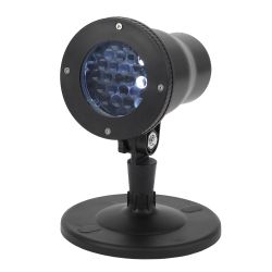 ENIOP-04 ЭРА Проектор LED Снежинки мультирежим холодный свет 220V, IP44 | Проекторы