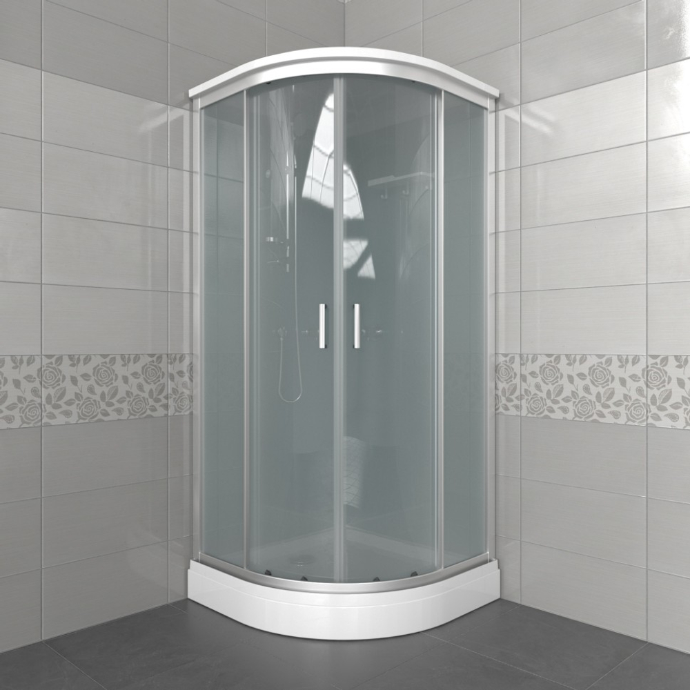 Душевая Кабина Прайм-Сатин-Вельвет 90*90 А