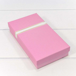 Коробка Ювелирная 22х12х4 см (Розовый)