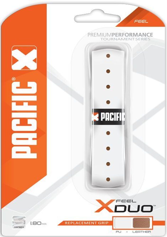 Теннисные намотки базовые Pacific XDuo Feel white 1P