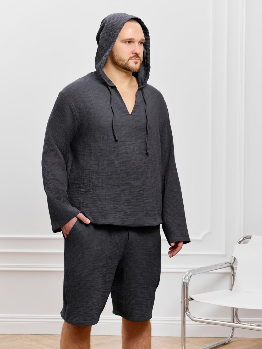 Костюм мужской Нептун-1 Виотекс ГРАФИТОВЫЙ