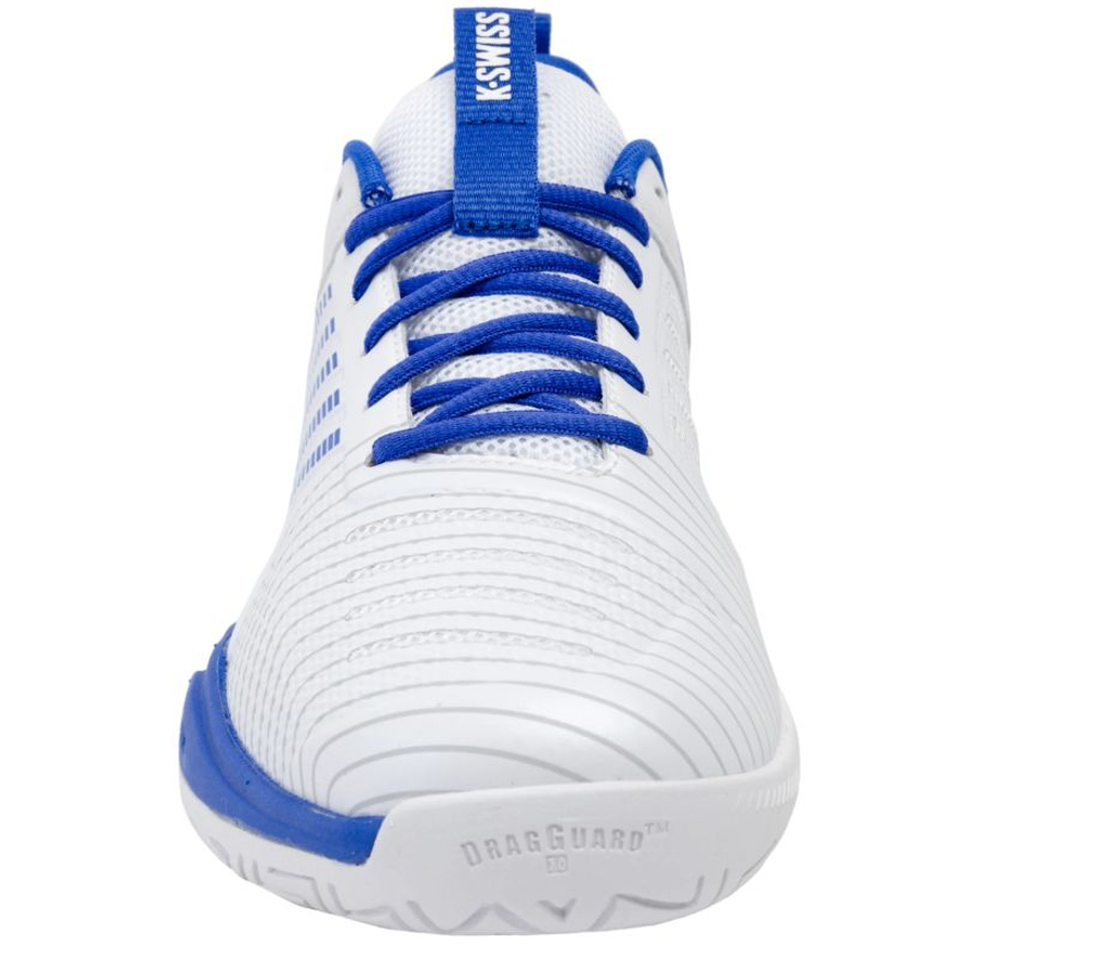 Мужские теннисные кроссовки K-Swiss Ultrashot Light - white/dazzling blue/baltic sea