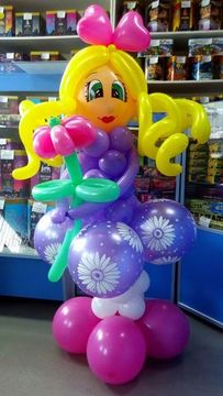 Девочка с цветком