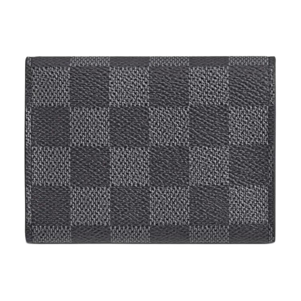 LOUIS VUITTON Enveloppe Carte De Visite Damier Graphite