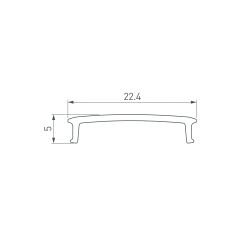 Экран WALL-2575-2000 Opal (Arlight, Пластик) 052333