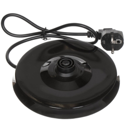 Чайник электрический Lofter, F01, черный, 2.2 л, 1500 Вт, скрытый нагревательный элемент, металл