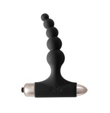 Черная анальная вибропробка New Edition Splendor - 12,1 см.