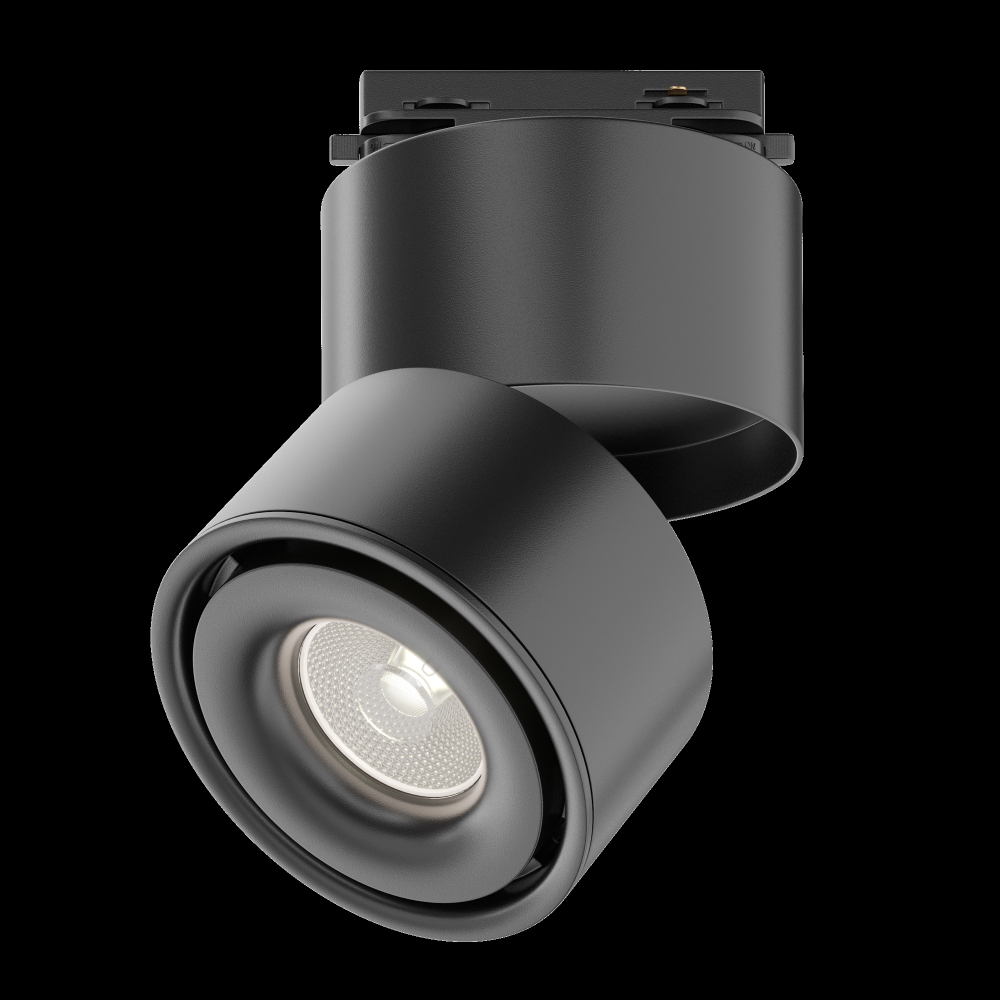 Трековый однофазный светодиодный светильник Maytoni Unity Yin TR084-1-15W4K-B