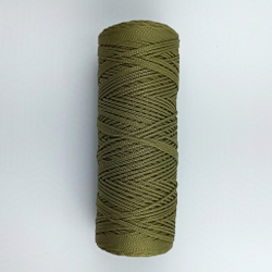 Полиэфирный шнур круглый 1 мм Олива