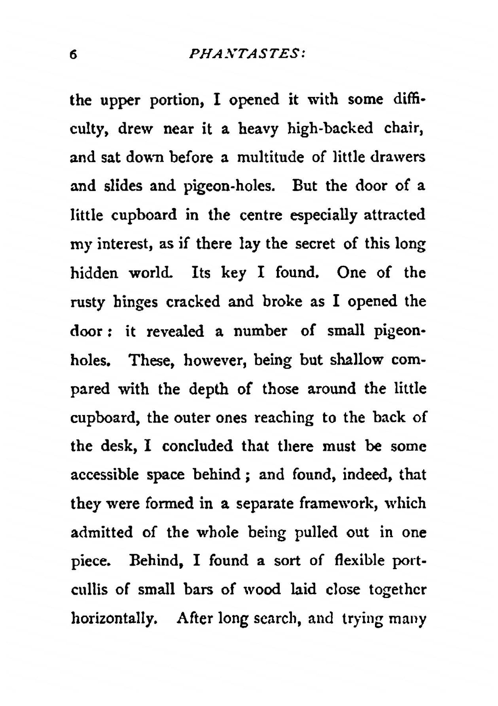 Phantastes: a faerie romance. Volume 1 | MacDonald George