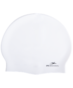 Шапочка для плавания Nuance White, силикон