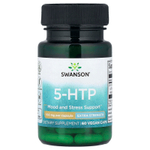 Swanson, 5-HTP, повышенная сила действия, 100 мг, 60 веганских капсул