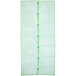 Антимоскитная сетка дверная на магнитах 100*210см «Элис» зелёная ДоброСад