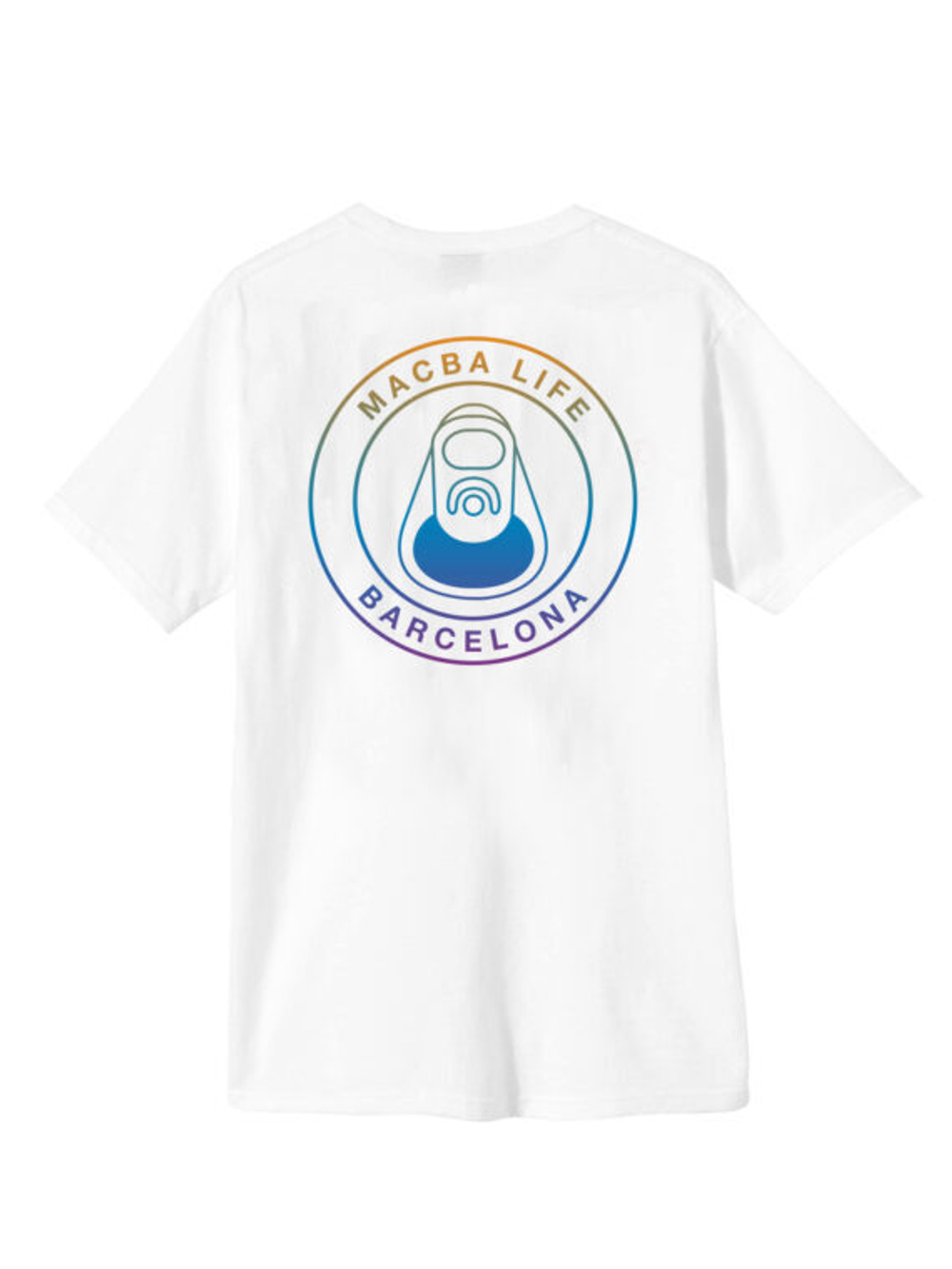Футболка Macba Life OG Logo Tee Gradient White