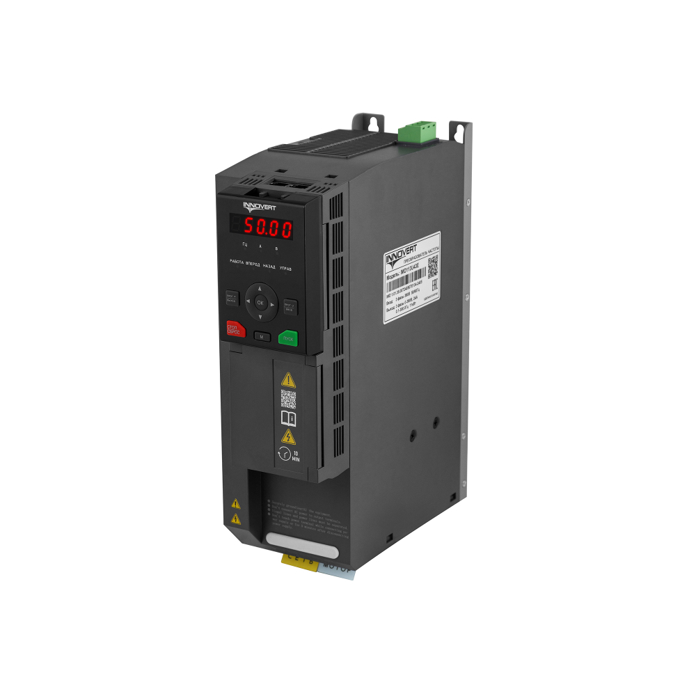 Преобразователь частоты модульный INNOVERT IMD113U43E с векторным управлением,11кВт, 380В, 25А