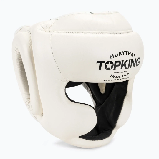 Боксёрский шлем Top King Full Coverage white
