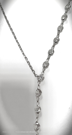 Колье серебро Эстерелла