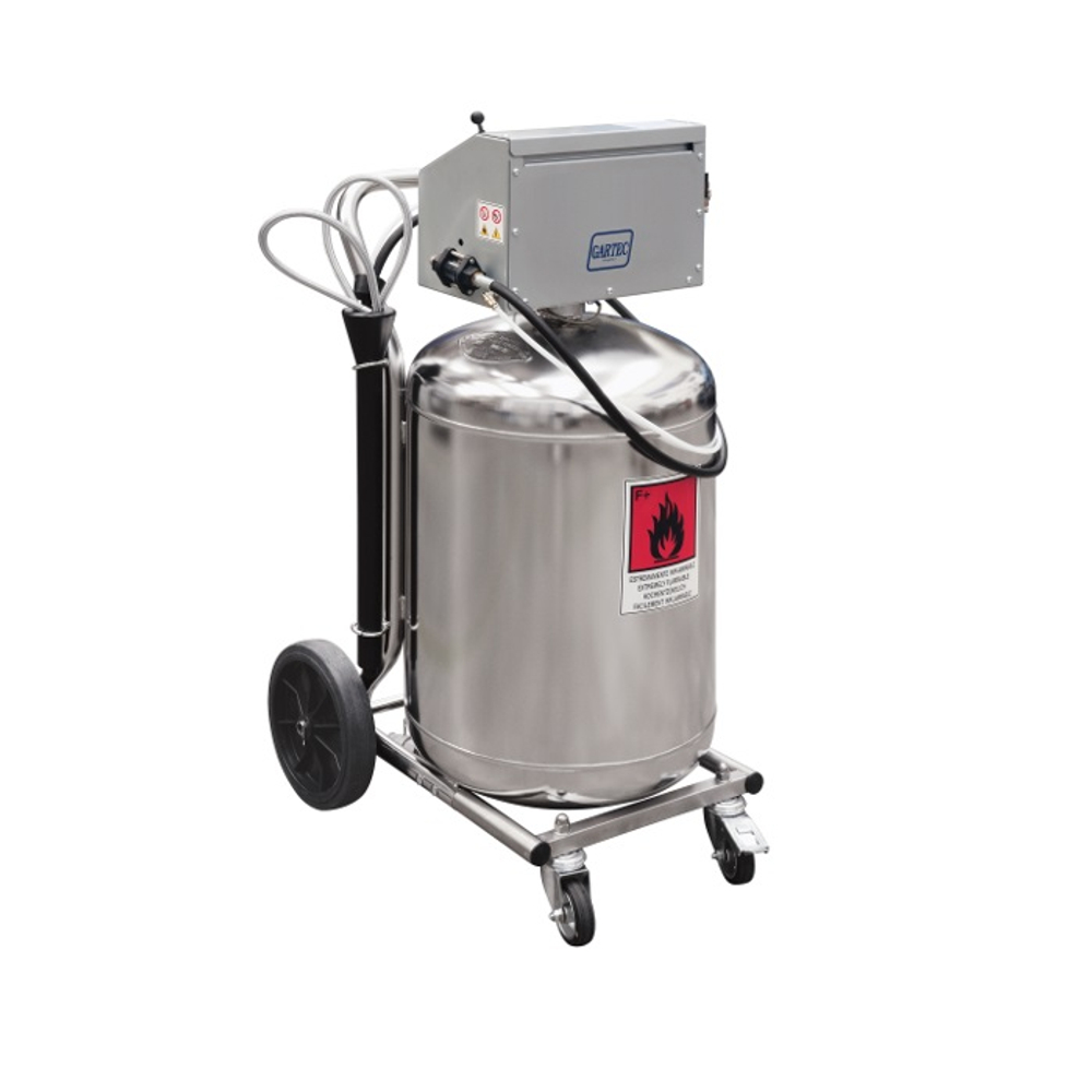 Пневматическая устанока для откачки топлива (бензина) 100 литров, GARTEC (Италия)