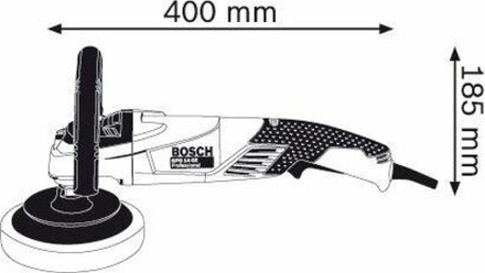 Шлифмашина полировальная сетевая BOSCH GPO 14 СE 0601389000