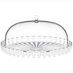 Подставка для торта с крышкой dolcevita, D31 см, перламутровая