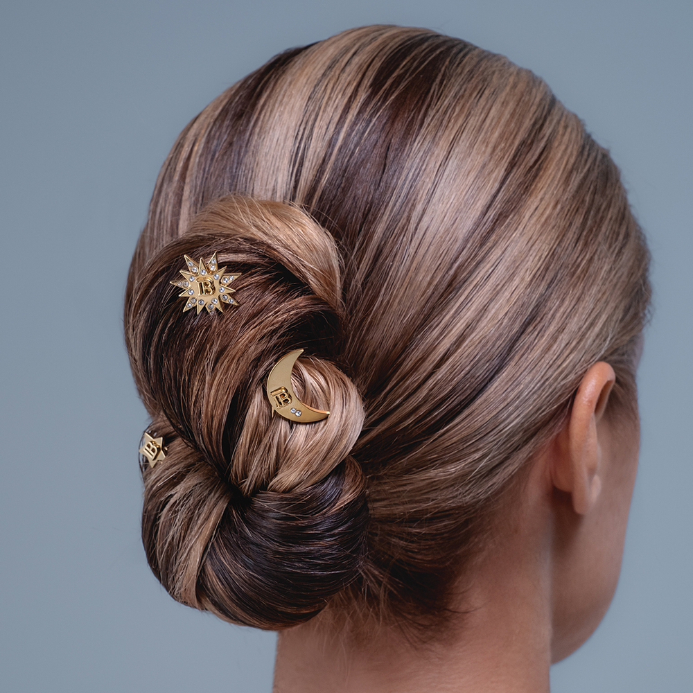 Balmain Hair Couture Набор Заколки-шпильки 3 шт цвет золото Limited Edition Pin Set Gold C4 25