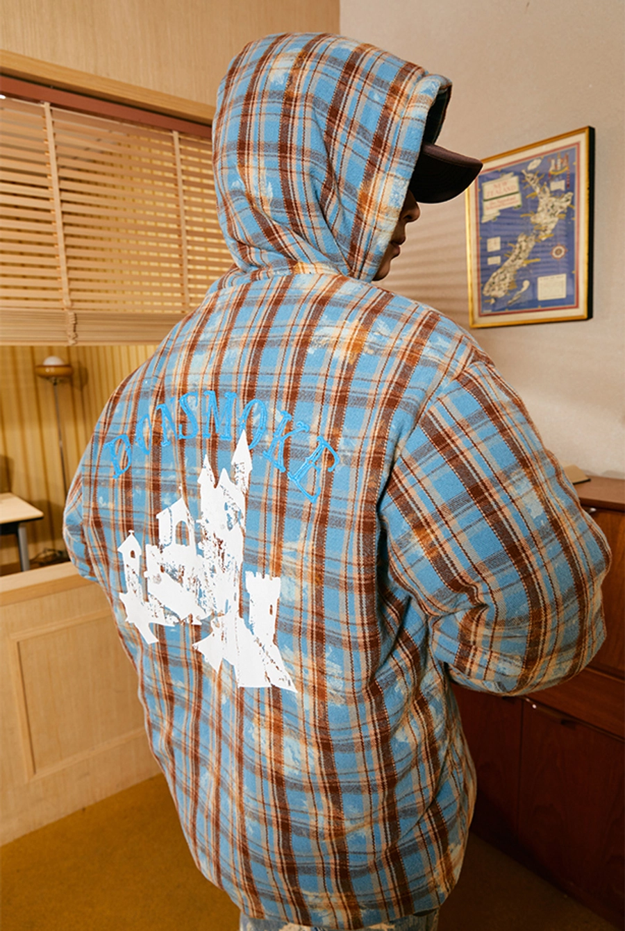 Куртка DONSMOKE "Washed Effect" Cotton Jacket with Hood