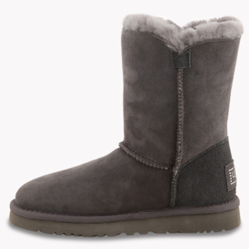 Угги Bailey Button Bling Grey