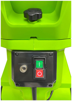 Измельчитель садовый электрический GREENWORKS GACSB, 220V, 2500W, с контейнером (2206707)