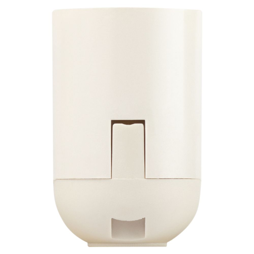 Патрон ЭРА Е27 подвесной пластик белый без наклейки групповая упаковка 50 шт