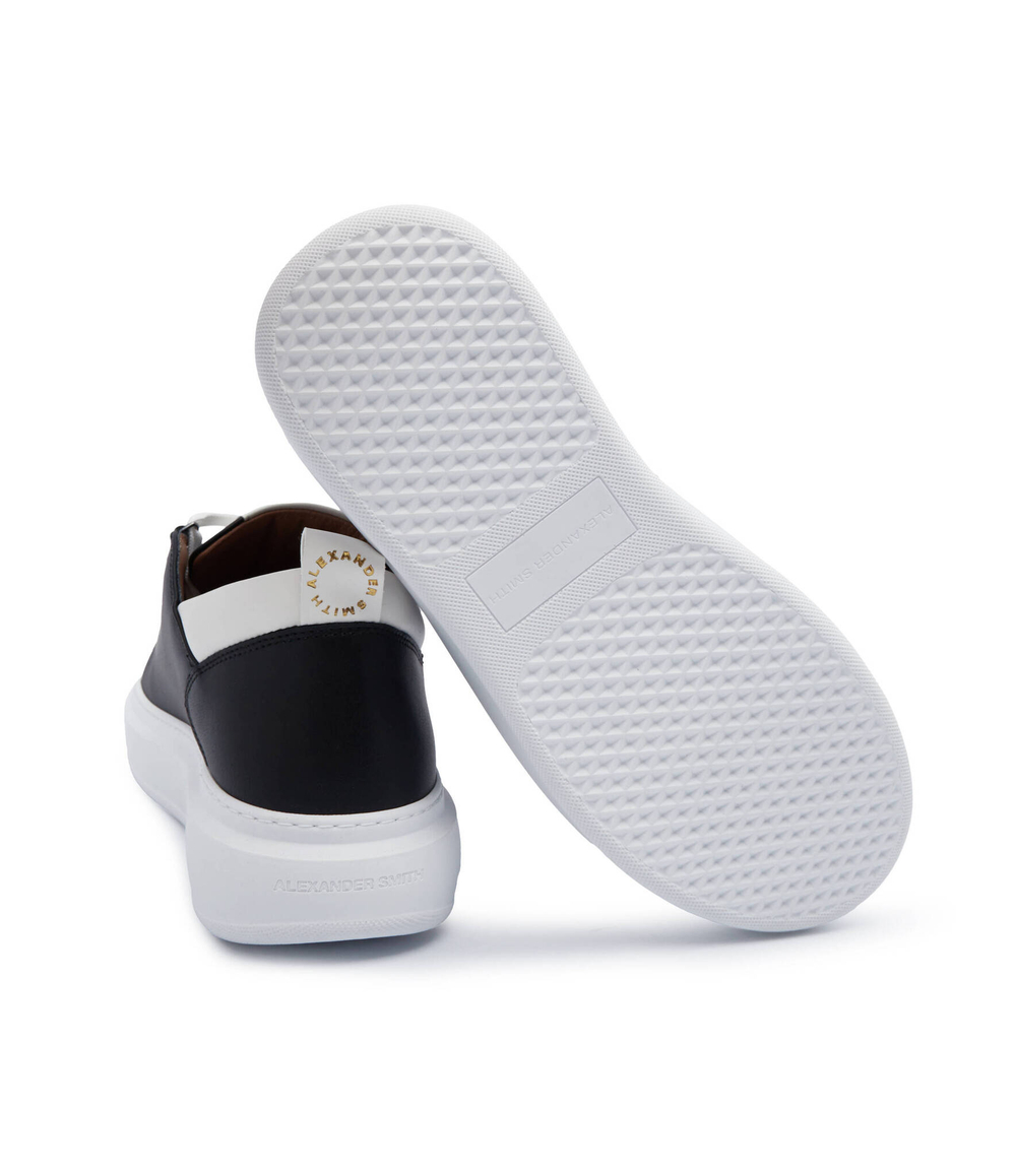 Кожаные кроссовки wembley Alexander Smith - черный(ASAZWYM2263)